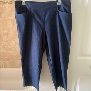 Navy Women's capri Pants